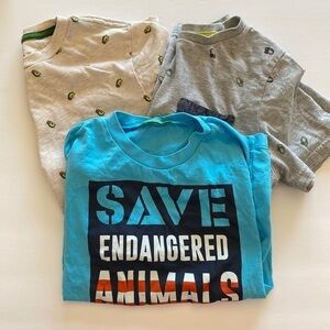 Boys T-shirt Sz lot of 3 Sz 8 Benetton, sovereign code and old navy